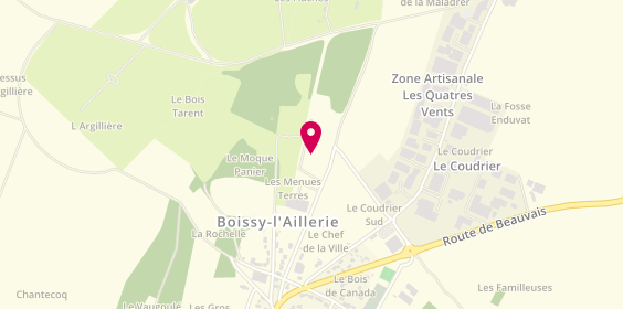 Plan de Doumer Plomberie, 53 Bis Chemin de Gerocourt Zone Artisanale des 4 Vents, 95650 Boissy-l'Aillerie