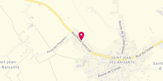 Plan de Sc2e, 44 Route de Saint-Lô, 50810 Saint-Jean-d'Elle