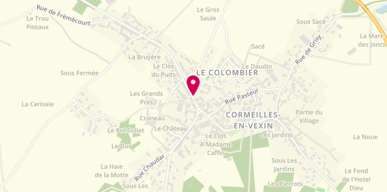 Plan de Dynabat, 28 Rue General Leclerc, 95830 Cormeilles-en-Vexin