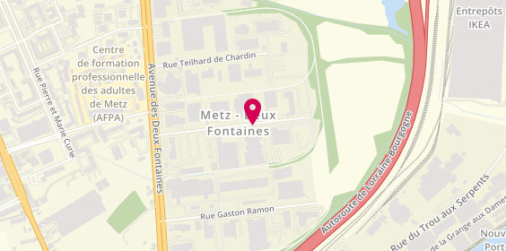 Plan de Lorraine Energie, 5 Rue Dreyfus Dupont, 57050 Metz