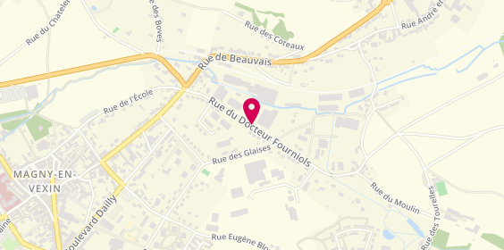 Plan de Alves Vexin Batiment Sanitaire, 11 Rue du Dr Fourniols, 95420 Magny-en-Vexin