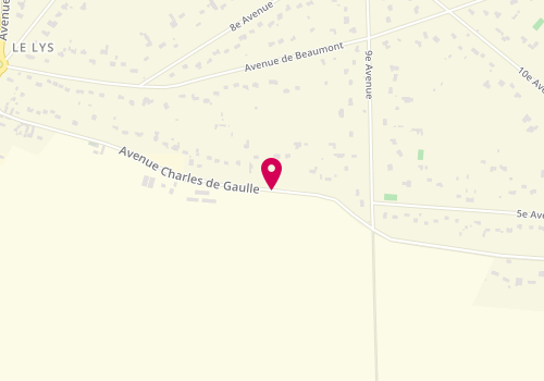 Plan de LAMETTE Didier, 14 H Avenue Charles de Gaulle, 60260 Lamorlaye