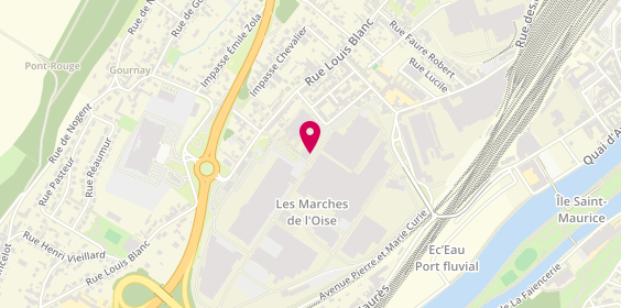 Plan de Batichauffe, 100 Rue Louis Blanc, 60160 Montataire
