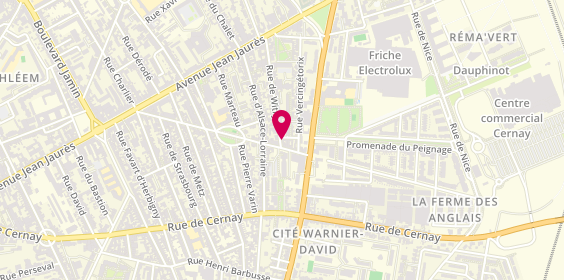 Plan de Rouvray Entreprise, 49 Rue des Gobelins, 51100 Reims