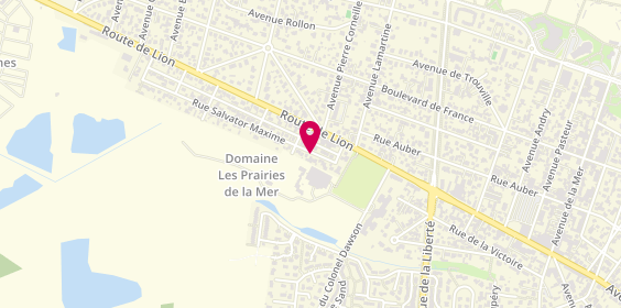 Plan de Jpb, 9 Rue Salvator Maxime, 14150 Ouistreham