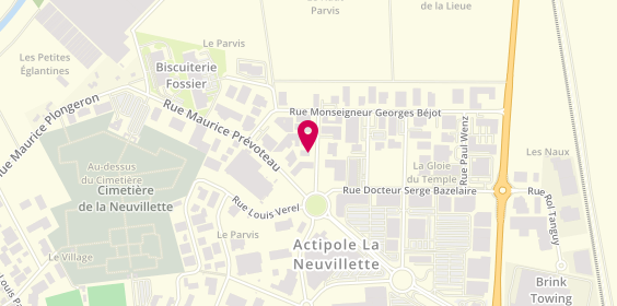 Plan de Laurent Gagnaire, 5 Rue Henri Lelarge, 51100 Reims