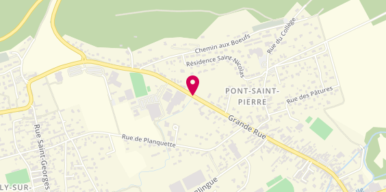 Plan de Entreprise Gallienne, 170 Grande Rue, 27360 Pont-Saint-Pierre