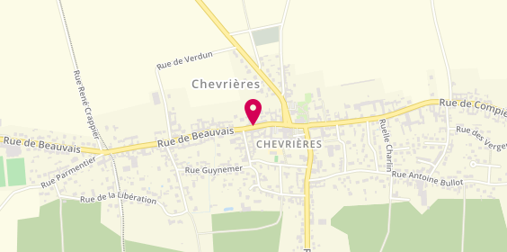 Plan de Entreprise Lemaitre, 150 Rue de Beauvais, 60710 Chevrières