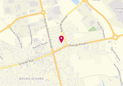 Plan de Spc Plomberie Grenot, 85 Rue de Duclair, 27310 Bourg-Achard