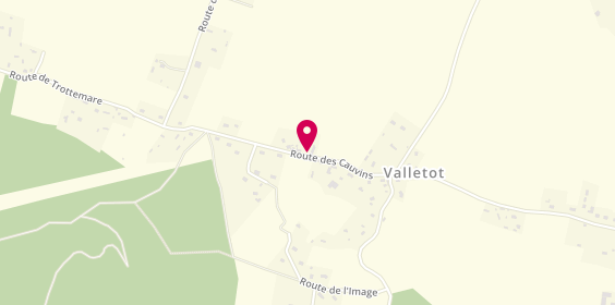 Plan de Giles Créations, 50 Route Cauvins, 27350 Valletot