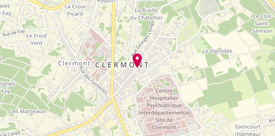 Plan de Ags, 80 Rue de la Republique, 60600 Clermont