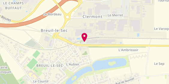 Plan de Touni Chauff, 42 Rue de la Soie, 60840 Breuil-le-Sec