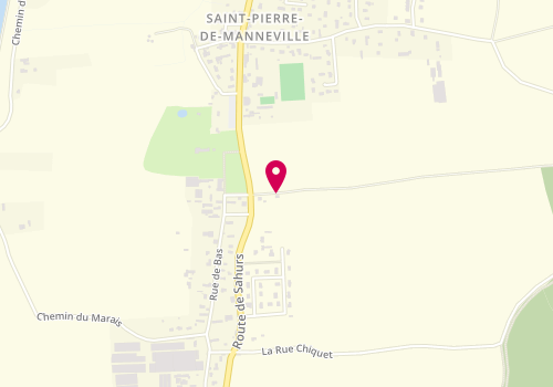 Plan de Techni'Services SFTS, 45 Bis Route de Sahurs, 76113 Saint-Pierre-de-Manneville