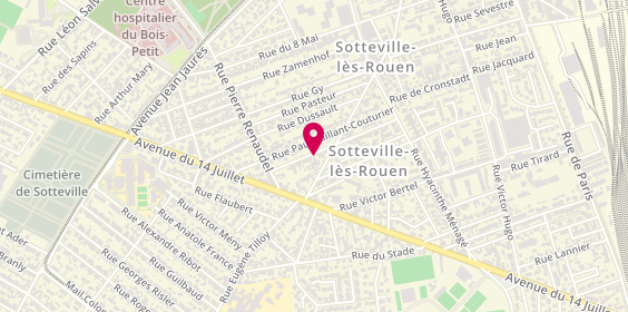 Plan de Chatigny, 47 Arthur Duval, 76300 Sotteville-lès-Rouen