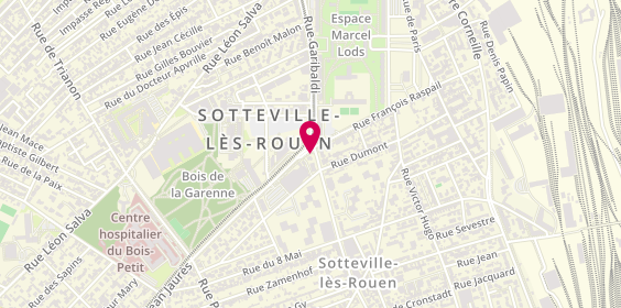 Plan de Sampic'Gaz, 1 Avenue Jean Jaurès, 76300 Sotteville-lès-Rouen