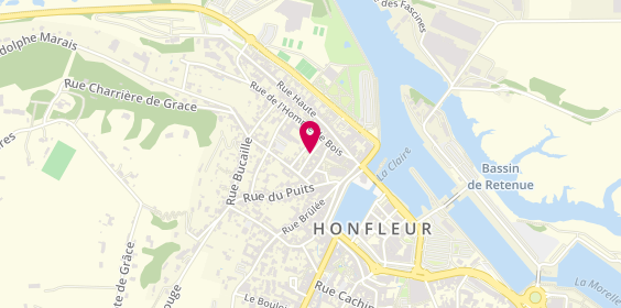 Plan de GATINET Alain, 4 Rue Barbel, 14600 Honfleur
