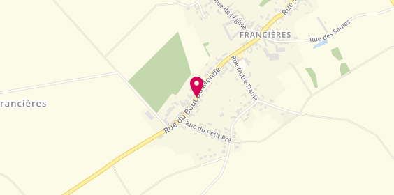 Plan de JSL Plomberie Chauffage, 34 Rue du Bout du Monde, 60190 Francières