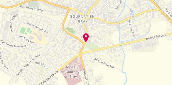 Plan de Atout Services, 5 Rue Legrand Baudu, 76220 Gournay-en-Bray