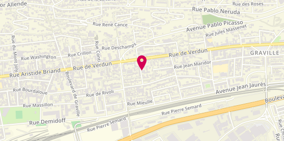 Plan de Bihannic, 15 Rue Marcel Ducarteron, 76600 Le Havre