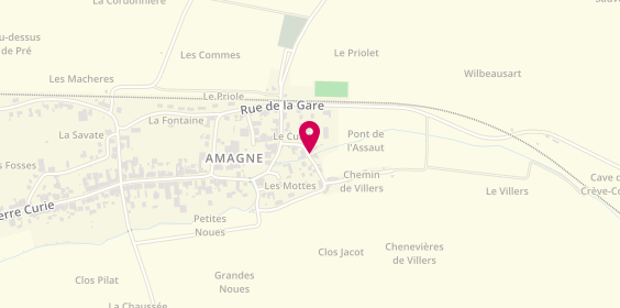Plan de BRUNOIS André, 7 Rue du Villers, 08300 Amagne