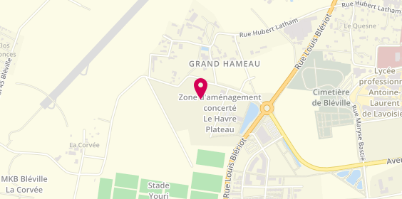 Plan de TECHNI’GAZ76, Plateau - Les Entrepreneurs 3
137 Rue de la Pique en Mare Zone Aménagement, 76620 Le Havre