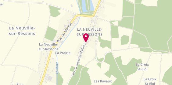 Plan de Ets FAGOT, 27 Rue du Capitaine Maillard, 60490 La Neuville-sur-Ressons