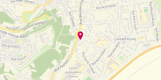 Plan de David PROVO Chauffage-Plomberie-Sanitaire, 2 Rue Condorcet, 02000 Laon