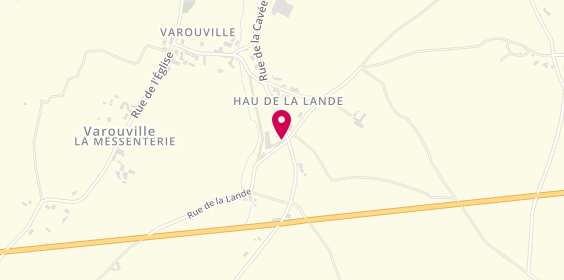 Plan de BERTAULT Laurent, 10 Rue Lande, 50330 Varouville