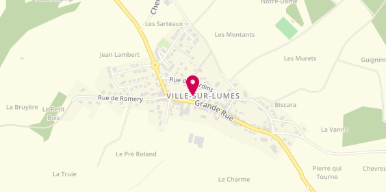 Plan de Df Chauffage, 25 Grande Rue Grand Rue, 08440 Ville-sur-Lumes