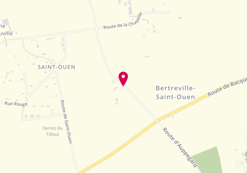 Plan de HEURTAUX Gilles, 7 Route d'Auppegard, 76590 Bertreville-Saint-Ouen
