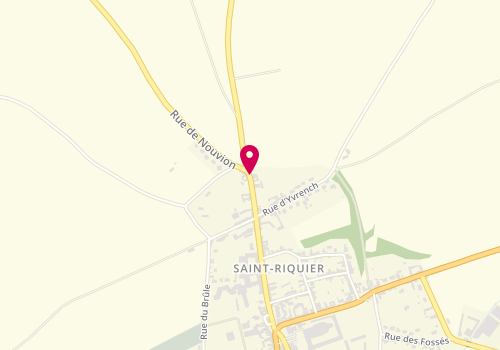Plan de SARL Demory Jacquet, 46 Rue de l'Hôpital, 80135 Saint-Riquier