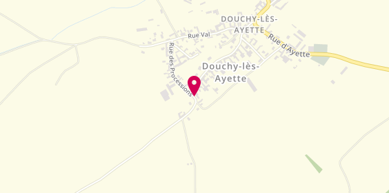 Plan de Dourdin Jose, 42 Rue d'En Haut, 62116 Douchy-lès-Ayette