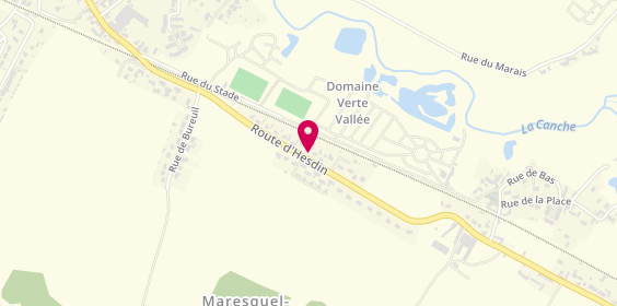 Plan de Ets Pascal Ryckembusch, 907 Route d'Hesdin, 62990 Maresquel-Ecquemicourt