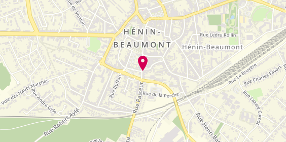 Plan de C.N.D.F, 169 Rue Pasteur, 62110 Hénin-Beaumont