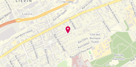 Plan de Etablissement Godart, 29 Rue Edouard Vaillant, 62800 Liévin