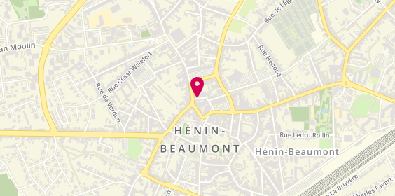 Plan de ALR Therm, 83 Rue Eglise, 62110 Hénin-Beaumont