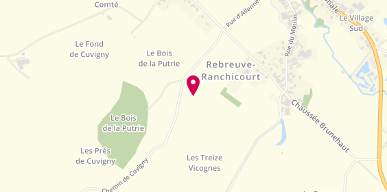 Plan de Xplomberie Chauffage Sanitaire, 50 Rue Neuve, 62150 Rebreuve-Ranchicourt