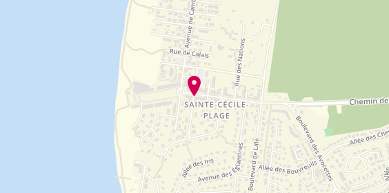 Plan de Dylan Dort Fournitures de Chau, 269 Rue Boulevard de Sainte-Cécile 2e, 62176 Camiers