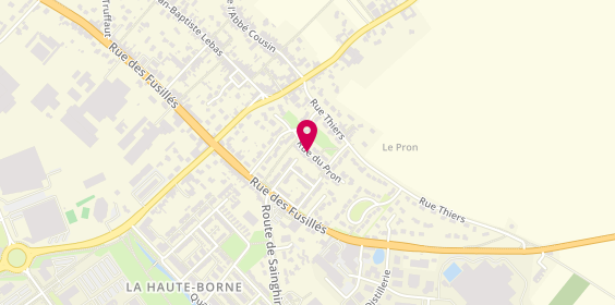 Plan de EIRL Cappelli Plomberie, 8 Rue Pron, 59493 Villeneuve-d'Ascq