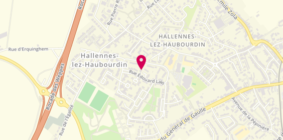 Plan de CHAUFF'o SERVICES, 19 place de la Libération, 59320 Hallennes-lez-Haubourdin