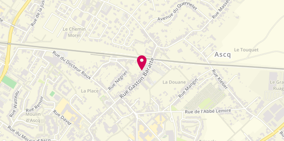 Plan de Guerrin Chauffage, 139 Rue Gaston Baratte, 59650 Villeneuve-d'Ascq