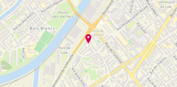 Plan de Services Plomberie et Compagnies, 123 Rue de Canteleu, 59000 Lille