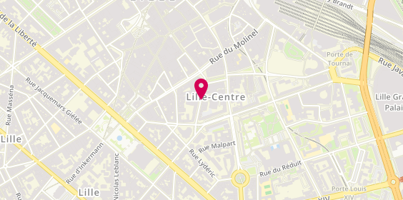 Plan de Mon P'tit Dépanneur, 21 Rue Edouard Delesalle, 59000 Lille