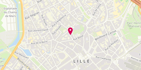 Plan de Hecker & Freres Energie, 16 Rue Bartholomé Masurel, 59800 Lille
