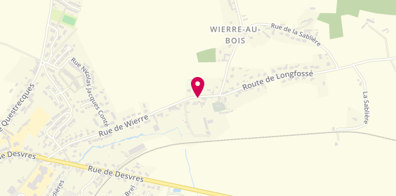 Plan de FORTIN Michaël, 56 Route de Desvres, 62830 Wierre-au-Bois