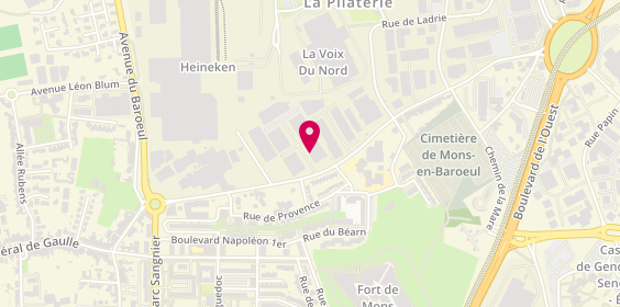 Plan de Ets Jumelle, 395 Rue du Général de Gaulle, 59700 Marcq-en-Barœul