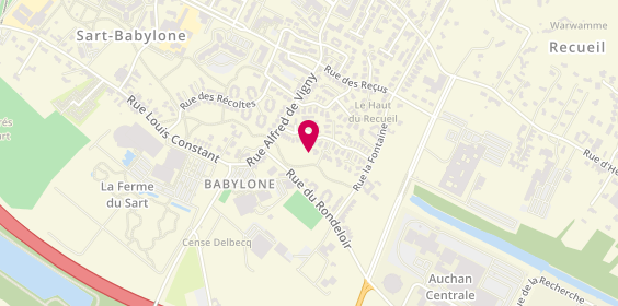 Plan de Chauff'Eau Habitat, 28 Rue de la Recreation, 59491 Villeneuve-d'Ascq