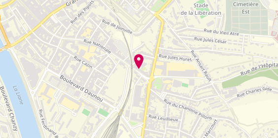 Plan de LEBLANC Ludovic, 249 Rue Nationale, 62200 Boulogne-sur-Mer