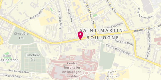 Plan de Chauffage Home Services, 168 Route de Saint-Omer, 62280 Saint-Martin-Boulogne