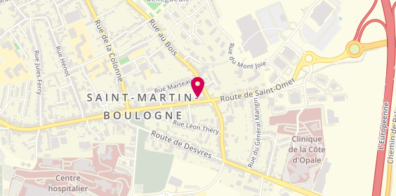 Plan de Ets. Dutertre, 391 Route de Saint-Omer, 62280 Saint-Martin-Boulogne